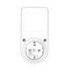 Enchufe Europeo de Medición de Energía con Retroiluminación Blanca/Verde Enchufe de Facturación Medidor de Potencia