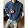 Top casual unisex de manga larga con textura de escamas de dragón retro americano, otoño, corte holgado, ligero, con cuello Henley