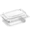 Caja Desechable Engrosada para Frutas y Verduras con Tapa, Caja Transparente de Plástico Comercial para Yaca Sandía Grado Alimenticio Conservadora