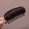 Artefacto de Cabello Esponjoso Peluca Femenina Almohadilla para el Cabello Inserto Invisible para Volumen del Cabello Peine Elevador de Cabeza Almohadilla para el Cráneo Raíz del Cabello Pinza para el Cabello
