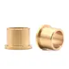 Flange Bucha de Cobre Latão Autolubrificante Contendo Óleo Rolamento de Bronze Bucha de Cobre com Ombro Escalonado Tipo Borda Bucha Fabricante Processamento