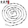 Calemei Collar de Plata para Mujer Cadena Corta de Clavícula Cadena de Semilla de Melón Nueva Joyería de Plata de Corea Cadena Sencilla Cadena a Juego Venta al por Mayor
