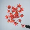 Hojas de Arce Artificiales, Hojas de Arce, Plantas Verdes, Ramas de Garra de Pollo, Hojas Falsas, Hojas Artificiales, Arce Rojo, Esquejes Grandes, Materiales Florales para Jardinería