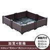 Caja especial para plantar verduras balcón familiar exterior techo maceta rectangular de plástico extragrande venta al por mayor