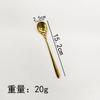 Cuchara para Hielo de Acero Inoxidable 304 Cuchara Ovalada Cuchara para el Hogar Cuchara para Condimentos Cuchara para Pasteles y Postres Cuchara para Café Cuchara para Revolver