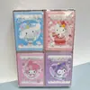 Conjunto de Cadernos Desenho Sanrio, Caderno Listrado de Animal Fofo, Bloco de Notas Portátil à Prova d'Água, Caderno Fofo para Estudantes
