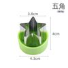 Molde cortador de frutas y verduras de acero inoxidable de venta caliente transfronteriza, máquina de impresión con forma de fruta, molde para galletas, utensilios de corte de mariposa
