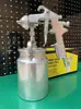 Pistola de pulverización neumática F-75, calibre 1.5, para uso automotriz y de muebles, PQ-2, gran capacidad, tamaño pequeño, adecuada para uso doméstico