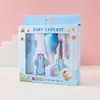 Fornecedor de Fabricante Conjunto de Cuidados para Bebê, Cortador de Unhas Infantil, Tesoura de Unha, Aspirador Nasal, Conjunto de Cuidados com Escova de Dedo para Dedo