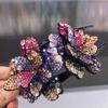 Pinza para el pelo grande de doble capa elegante estilo coreano con diamantes flash Pinza para el pelo Pinza para el pelo Pinza para el pelo Pinza para el pelo Pinza para el pelo Regalo para madre Pinza para el pelo Accesorios para el pelo para mujer