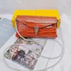 Bolso Bandolera Nuevo de Piel con Patrón de Cocodrilo de Gama Alta Bolso de Cadena de Perlas de Nicho Bolso de Mano tipo Sobre de Moda Versátil