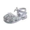 Sandalias Cerradas para Niñas 2026 Primavera/Verano Nuevos Zapatos Casuales Versátiles de Moda Zapatos Huecos de Princesa Planos de Suela Suave