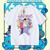Amazon Caçadores de Demônios Kpop Caçadores de Demônios Camiseta de Manga Curta com Gola Redonda Top Infantil Bidimensional