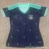 Venta al por mayor transfronteriza 2627 Camisetas de fútbol para mujer Versión de aficionado Selección Nacional Club Mangas cortas Tops Soporte para impresión de números y Envío directo