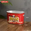Balde de Gelo para Vinho Tinto Cerveja Bar KTV Balde de Gelo Doméstico de Piquenique Comercial Externo Balde de Armazenamento Grande Recipiente de Armazenamento