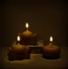 Amapola DIY Molde de Vela de Resina de Cristal Adorno de Calabaza de Halloween Molde de Silicona Venta al por Mayor