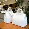 Bolsa Térmica para Levar Sopa Fresca de Ninho de Pássaro, Embalagem Descartável Espessa de Tecido Não Tecido com Folha de Alumínio para Catering, Sobremesas e Chá com Leite