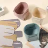 Bandeja de Armazenamento de PU Nórdica Caixa de Armazenamento de Couro para Chaves de Entrada Cesta de Armazenamento para Cosméticos de Mesa Controle Remoto Bagunça Porta-Canetas