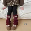 Leggings Gruesos con Forro de Felpa para Niñas, Medias Patchwork Versátiles y Modernas, Calcetines Cálidos de Otoño e Invierno para Niñas