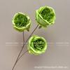 Rosa Austin de Três Cabeças Rosa Búlgara Arranjo de Flores para Casamento Adereços para Fotografia Arranjo de Flores Rosa Decorativa
