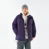 Chaquetas acolchadas de algodón de moda y atuendos casuales holgados de invierno 2024 para parejas, abrigos de invierno cálidos engrosados para hombres y mujeres