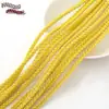Encaje Trenzado de Oro Colorido Cuerda de 4 Hilos DIY Alambre Hecho a Mano Semi-Terminado Cuerda de Estilo Étnico