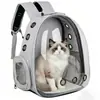 Mochila de ombro dupla para animais de estimação (gatos e cães), mochila de gato de grande capacidade respirável para atacado, mochila de peito portátil respirável