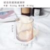 Vela de Aromaterapia DIY Feita à Mão Copo Vazio de Vidro Vidro Fosco Preto e Branco Transparente Copo de Cera DIY Recipiente para Vela Caseira