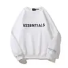 Fog Essentials Sudaderas com Letras de Silicone Estéreo para Homens e Mulheres American High Street Moletons com Flocagem Jaqueta Moletom