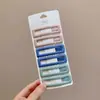 Pinzas para el cabello infantiles de moda con forma de estrella, versátiles y no dañan el cabello, juego de pasadores para arreglar mechones sueltos y flequillo, accesorios para el cabello para niñas