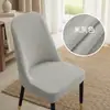 Funda de Silla Curva de Gama Alta, Funda Protectora Elástica Todo Incluido, Funda Anti-Arañazos de Gato para Mesa y Sillas de Comedor, Funda Integrada para Taburete