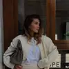 Roupas Europeias e Americanas Femininas Transfronteiriças, Moda Casual Solta Popular no Aliexpress com Decoração de Botão Bicolor