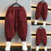 Pantalones para niño Primavera y Otoño Delgados Elegantes Versión Coreana Pantalones Jogger 2025 Nuevo Deportivo de Moda para Niños