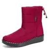 Zapatos de Algodón 2025 Invierno Transfronterizos Botas Largas para Mujer Venta al por Mayor Forrados de Felpa Engrosados Cálidos Botas de Nieve Poliuretano Ligeras Botas de Algodón