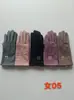 Luvas Femininas Novas Grossas e de Veludo Quentes para Outono e Inverno Luvas de Veludo à Prova de Frio para Uso Externo Luvas de Veludo para Ciclismo e Direção Roupas de Trabalho Luvas
