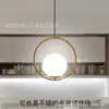 Lustre de Vidro Nórdico Moderno Minimalista Bar Restaurante Café Luz de Ambiente Personalidade Criativa Lâmpadas de Arte para Quarto