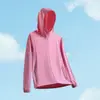 [Estilo Caliente] Ropa Protectora Solar Ropa para la Piel Ropa de Verano Fina para Mujer Ropa para Aire Acondicionado Chaqueta Top Ropa Deportiva
