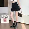 Verão 2026 Nova Saia Jeans Mini Plissada Estilo Coreano Emagrecedora Feminina Versátil Cintura Alta Linha A Casual Bodycon