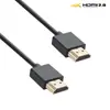 Cable HDMI delgado OD3.2MM19 1 hdmi HD versión hdmi 2.0 cuerpo ultra delgado corto 4K60HZ