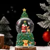 Bola de Nieve Automática Bola de Cristal Decoración del Hogar Carrusel Caja de Música, Exquisita Caja de Música como Regalo de Cumpleaños para Niños