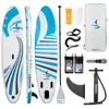 Prancha de Surf Inflável Sup Prancha de Stand Up Paddle Especial para Exterior Resistente ao Desgaste Antiderrapante Prancha de Paddle de Corrida
