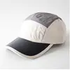 Estilo Nuevo de Verano Gorra de Béisbol de Cinco Paneles con Bloques de Color de Secado Rápido para Hombres y Mujeres, Sombrero de Sol Deportivo Transpirable con Borde de Color Contrastante