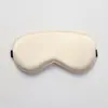 Nueva Máscara para Ojos para Dormir de Seda Imitación de Doble Cara, Máscara para Ojos de Viaje con Hebilla de Ajuste Elástico que Bloquea la Luz, Máscara para Ojos de Belleza Transpirable de Color Sólido