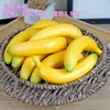 Modelo de Fruta Falsa Simulada Plástico Mango Manzana Pera Piña Limón Plátano Adornos de Brocheta Decoración para Gabinete de Cocina del Hogar Accesorios