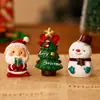 Enfeite de Lojinha Luminoso de Natal Cena de Neve Casa de Loja Decoração de Mesa de Natal Arranjo de Cena Atmosfera Presente