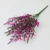 Amazon Transfronteiriça Planta Lavanda Plástico Verde Pequena Varanda Exterior Flores Artificiais Flores Falsas para Uso em Casamento