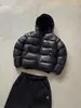 Marca independiente Otoño/Invierno 2026 bordado de letras estilo hip-hop callejero americano para hombre y mujer, chaqueta nueva de algodón con capucha