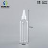 Botella de plástico personalizada con punta de aguja 5ml transparente pet botella para pigmento de tinta 120ml botella exprimible para emulsión de varios tamaños