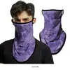 Máscara facial de triángulo colgante para oreja con patrón Mang de camuflaje de Spider-Man, bufanda de verano para protección solar de calavera de motocicleta al aire libre