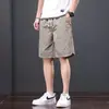 Shorts de Verano de Secado Rápido para Hombre de Longitud Media Pantalones Deportivos Sueltos de Cinco Puntos para Hombre Shorts Casuales Estilo Masculino